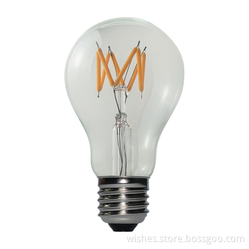 Retro design led filament bulb UL approved